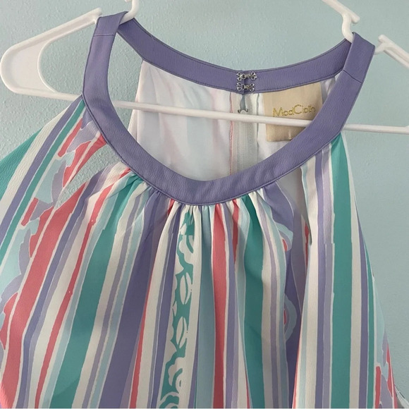 Modcloth Behold the Blogger Rainbow Stripe Dress 3X - Picture 6 of 15